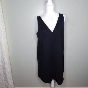 NWT everlane women black dress SZ 12